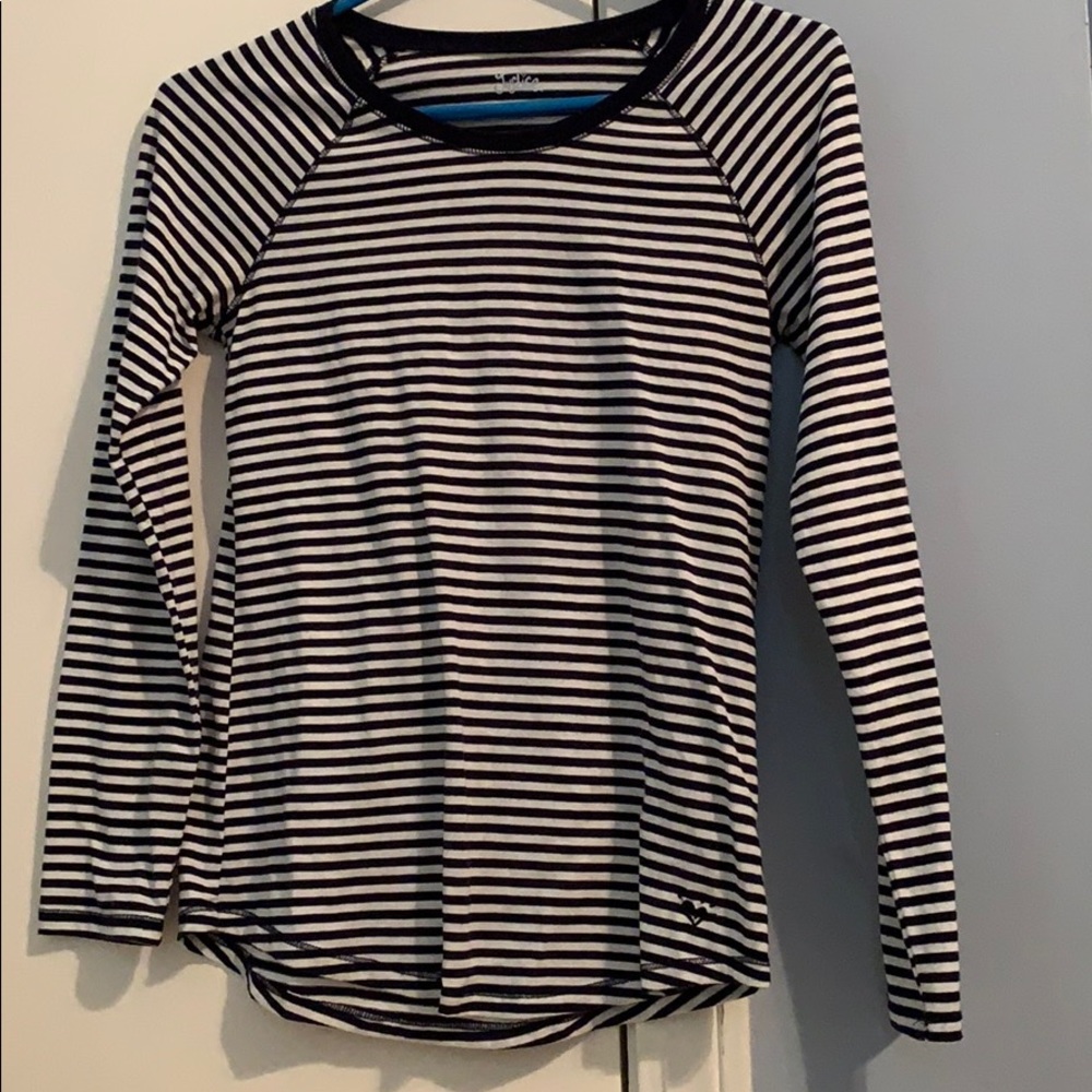 Justice striped  long sleeve